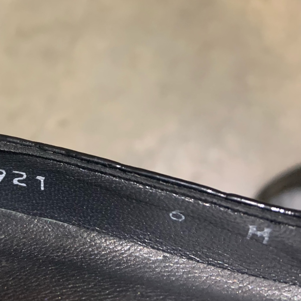 *Worn Once* Stuart Weitzman Patent Croc Heels - image 6